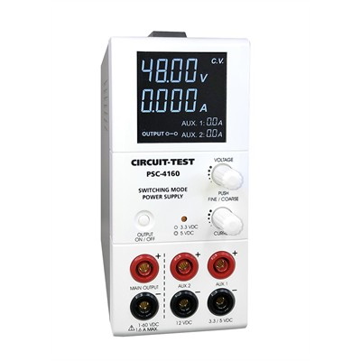 Circuit-Test-PSC-4160- man01, circuittest, switching power supply, usb, triple output