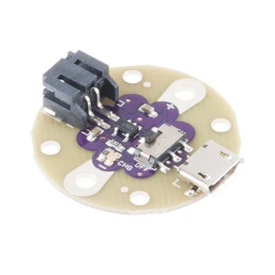 ELECTRO-5-DEV-11893- spf01, sparkfun, lilypad, charger, Lipo