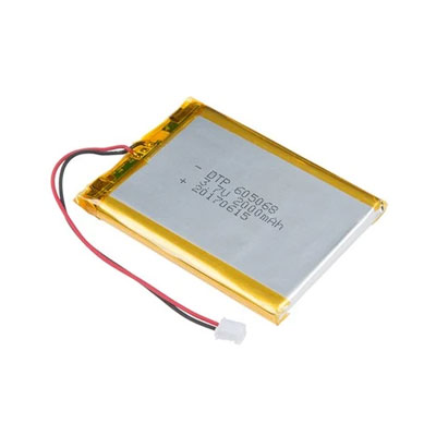 ELECTRO-5-PRT-13855- lipoly, liion, battery, rechargable, 3.7V, jst, wearable