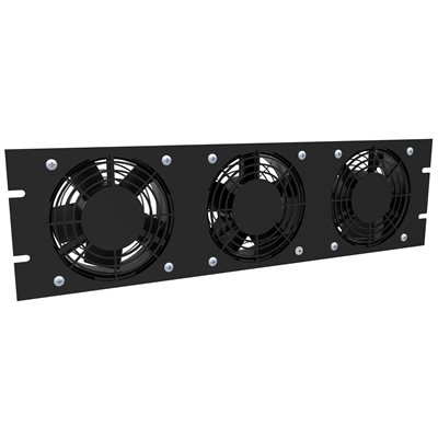 Hammond Manufacturing-FP3F115- ham01, hammond, rack mount, 3u, fan panel